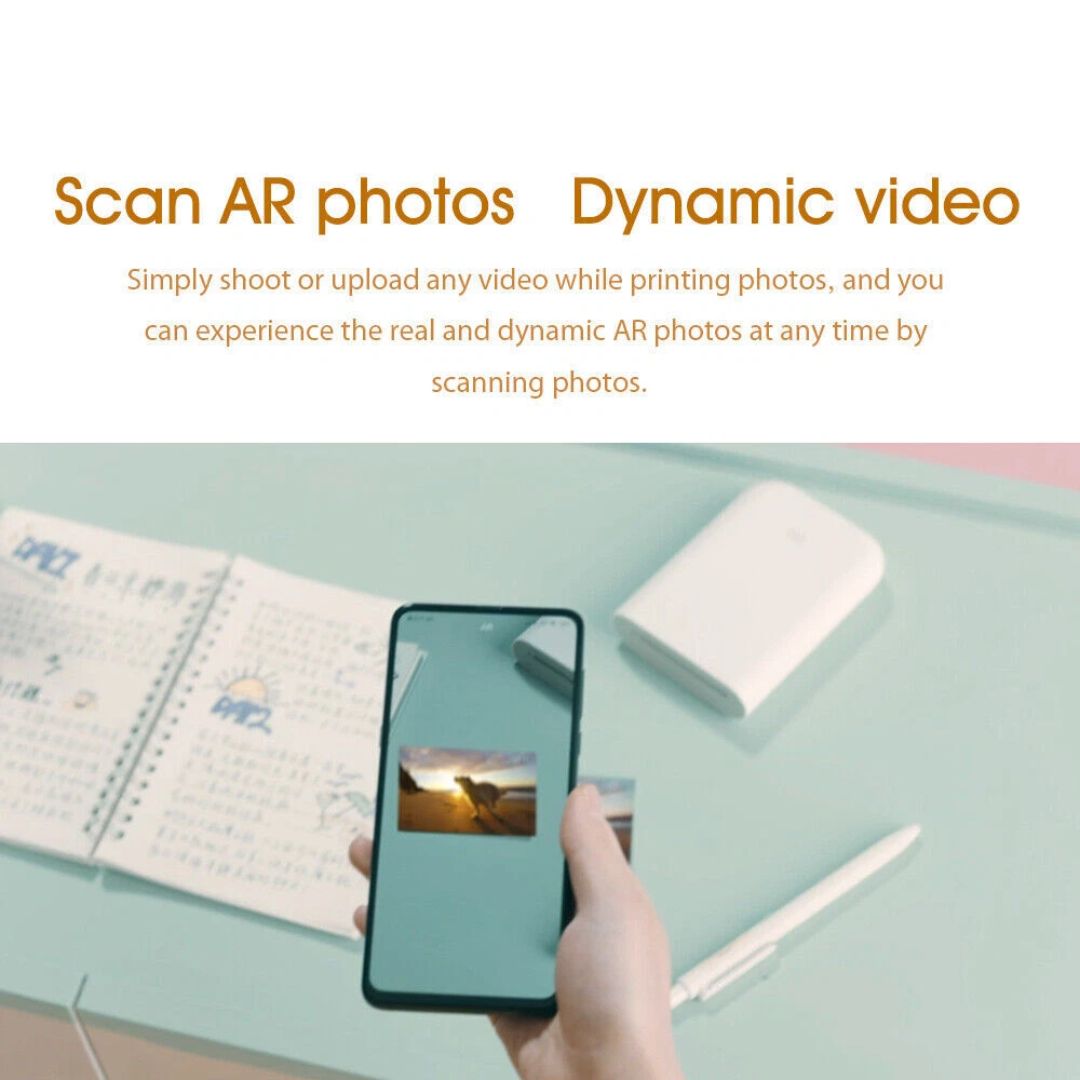 Instant Thermal Mini Printer: Bring Photos to Life, No Ink Needed