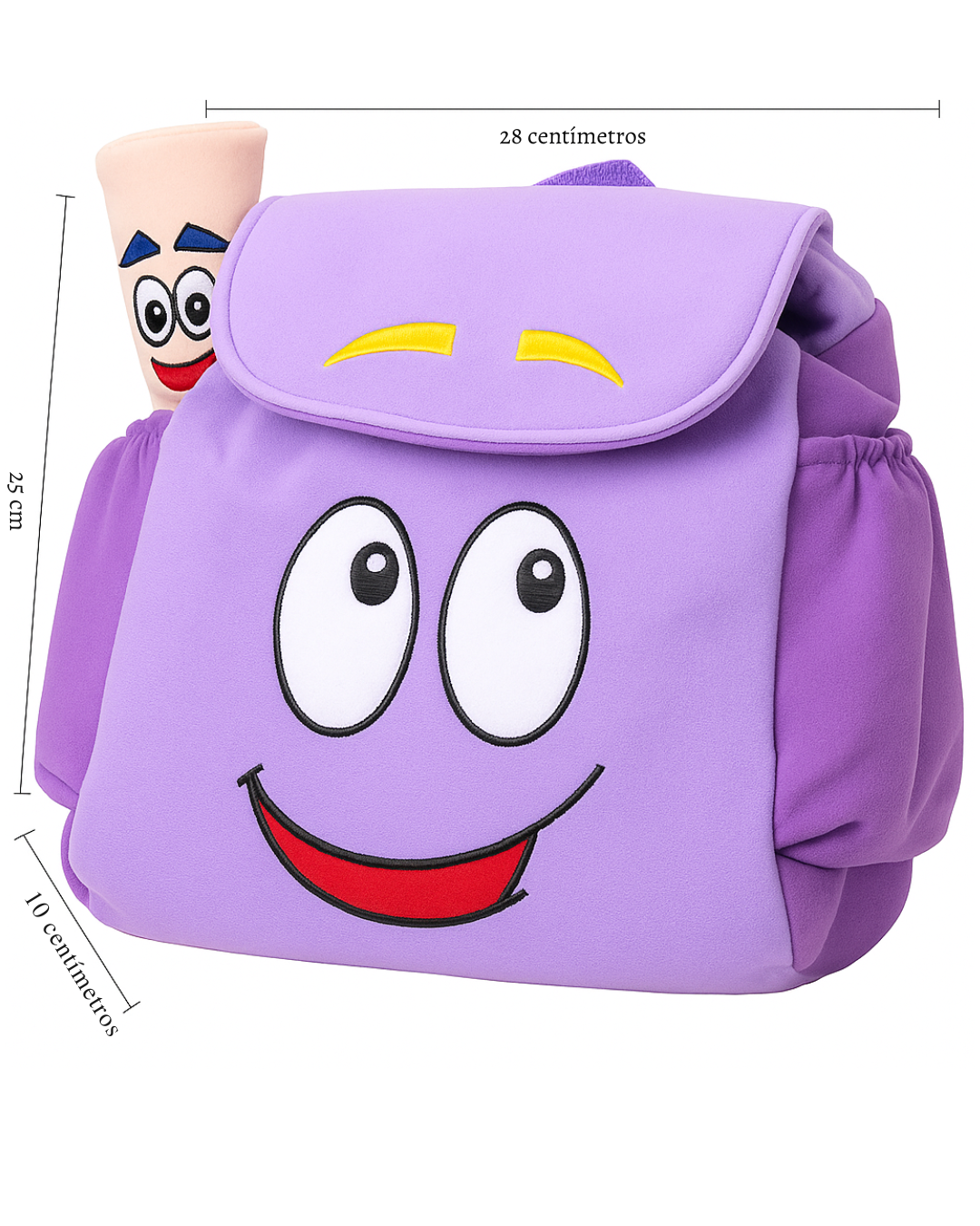 Mochila Suave de Felpa