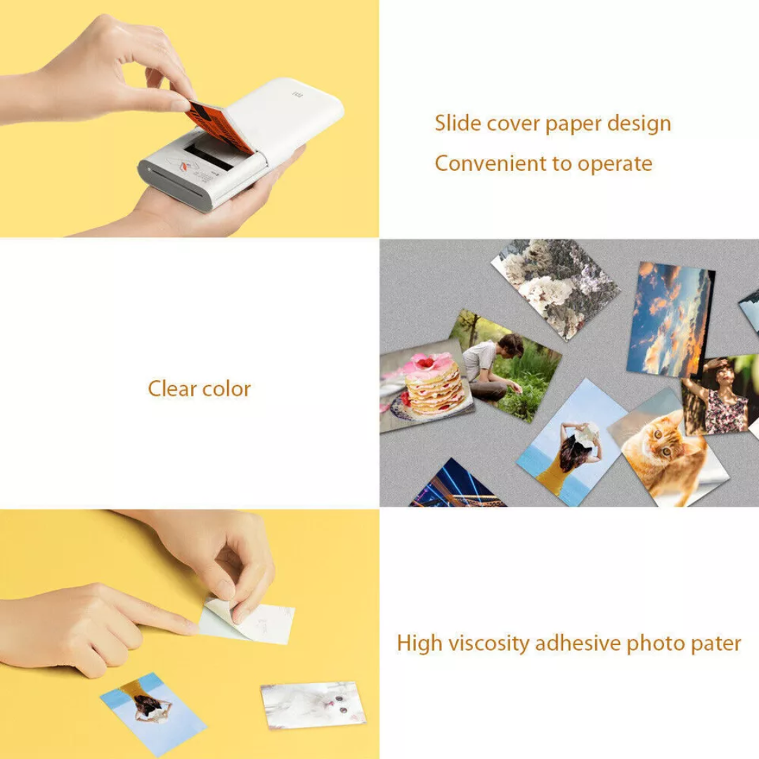 Instant Thermal Mini Printer: Bring Photos to Life, No Ink Needed