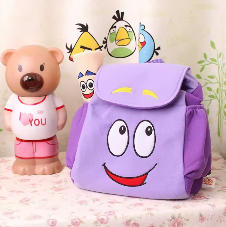 Mochila Suave de Felpa